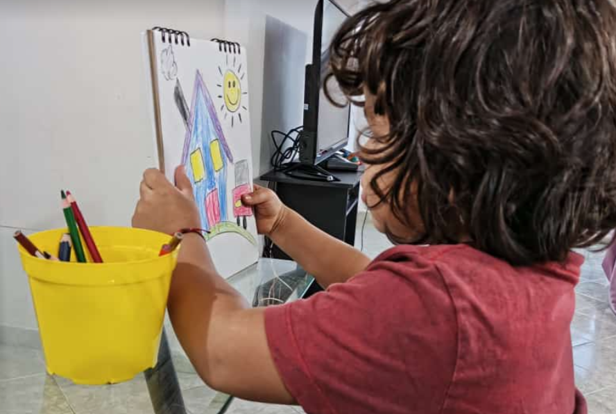 Haciendo mis obras de arte